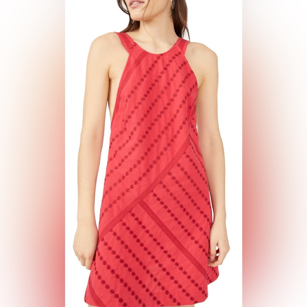 Free People Juni Backless Minidress M NWOT